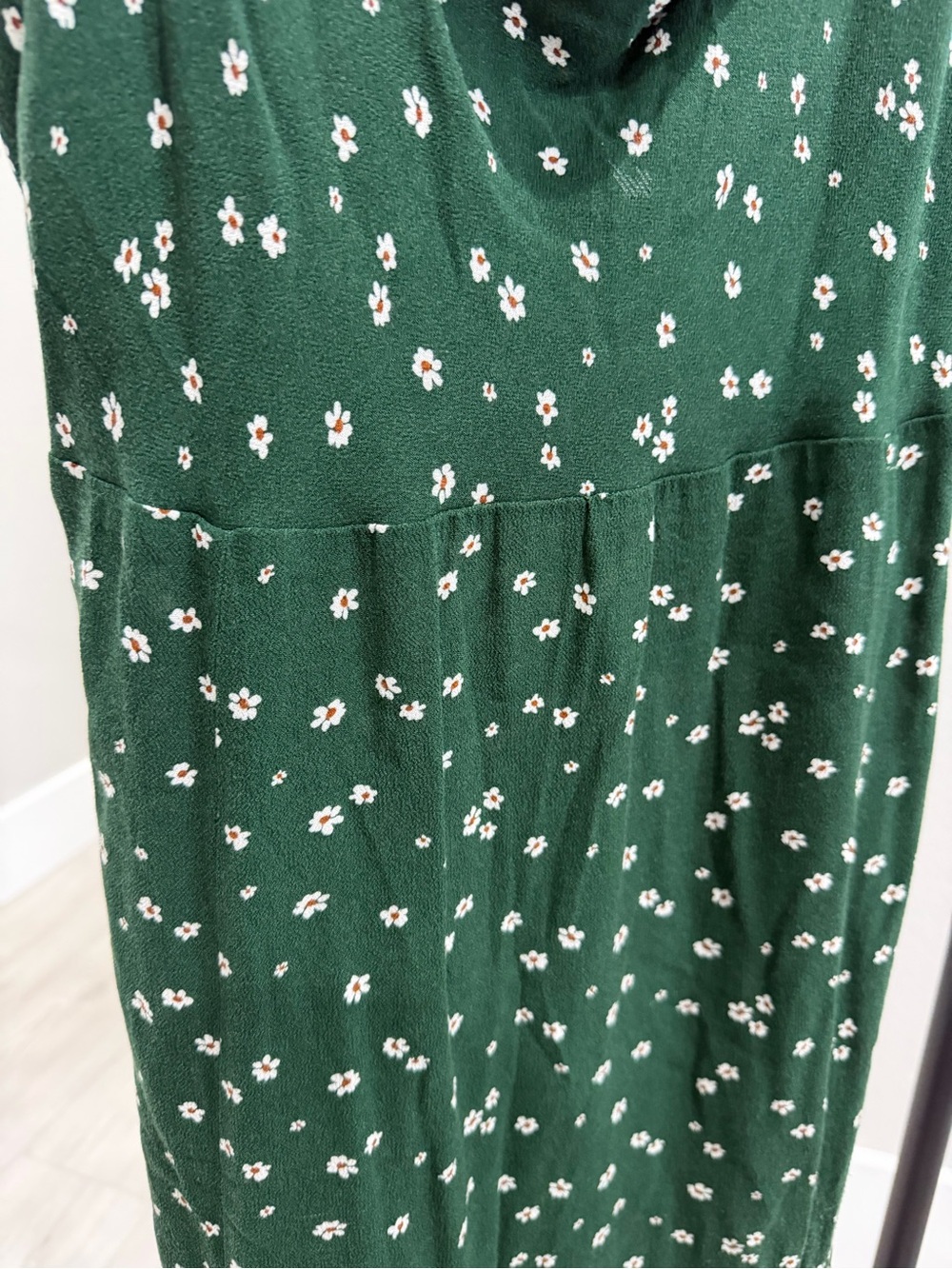 American Eagle Outfitters Dark Green Floral Maxi Dress - Picture 2 of 5